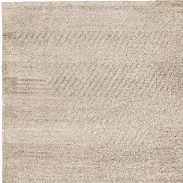 Minimalism Contemporary Pile Rug For Sale - Image 3 of 6