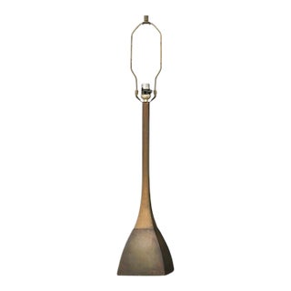 1960s Mid Century Modern Bronze Table Lamp For Sale