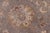 Art Nouveau Boho Chic Ziegler Gray/Ivory Wool Round Rug- 9'10'' X 10'1'' For Sale - Image 3 of 10