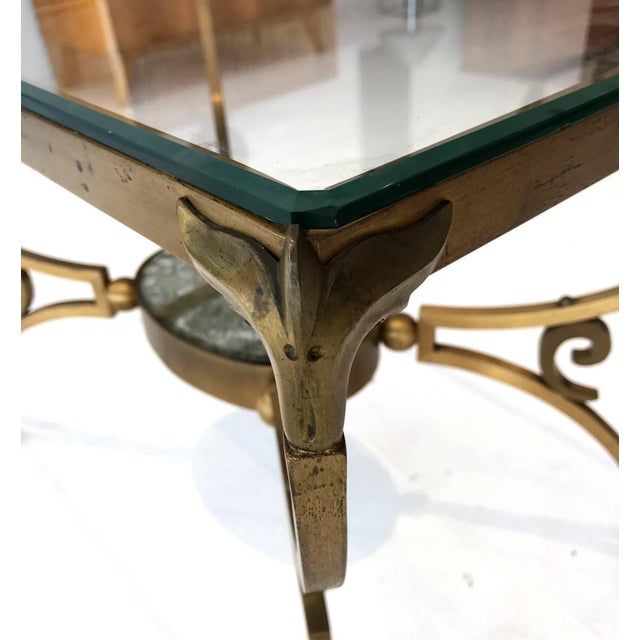 1950s Pair of Bronze Tables by Arturo Pani For Sale - Image 5 of 6