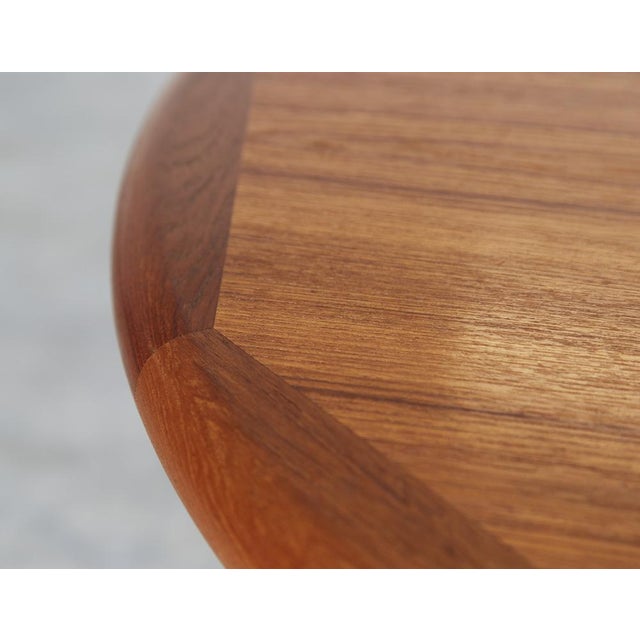 1960s Mid-Century Teak Dining Table attributed to Falster Møbelfabrik, 1960s For Sale - Image 5 of 10