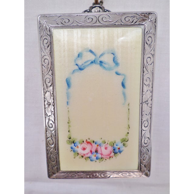 This is a Gorgeous! 1920s Antique Signed R & G Co Belais Guilloche Sterling Compact with a 14k White Gold Front. It is...