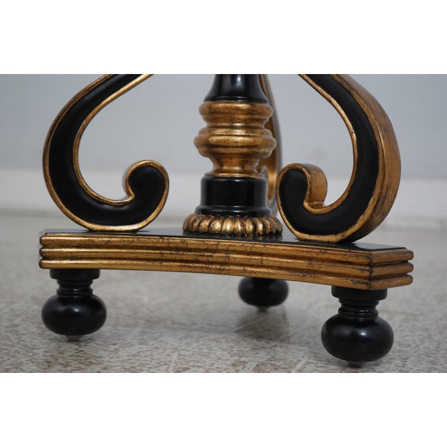 Maitland Smith Accent Pedestal Table Model 8132-30 For Sale In Philadelphia - Image 6 of 12
