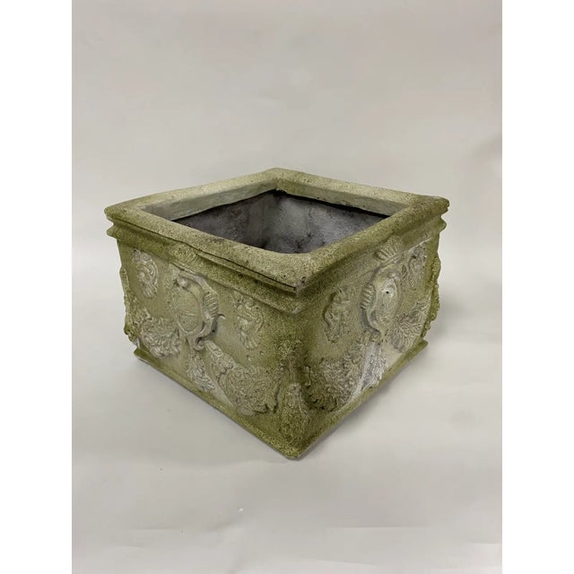 Lion's Head & Swag English Reproduction Planters For Sale In Richmond - Image 6 of 8