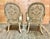 Pair George III Open Arm Chairs For Sale - Image 4 of 12