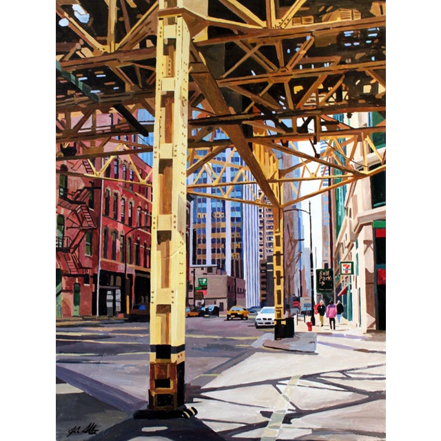 Giclee Print of the Painting of Chicago Chairish