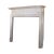 Wood Antique Mantel With Carved Detail For Sale - Image 7 of 7