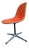 Mid Century Modern Herman Miller Swivel Shell Chairs in Orange - Set of 4 For Sale - Image 11 of 12