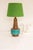 Bitossi Pottery Lamp in Rimini Blue Ceramic by Aldo Londi, Italy, 1970s For Sale - Image 13 of 18