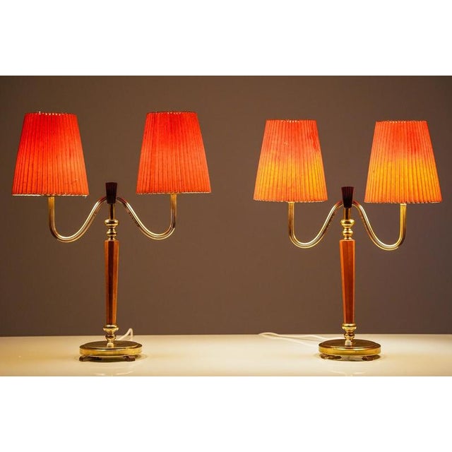 Swedish Grace Model 15455 Table Lamps attributed to Böhlmarks, 1930s, Set of 2 For Sale - Image 18 of 18