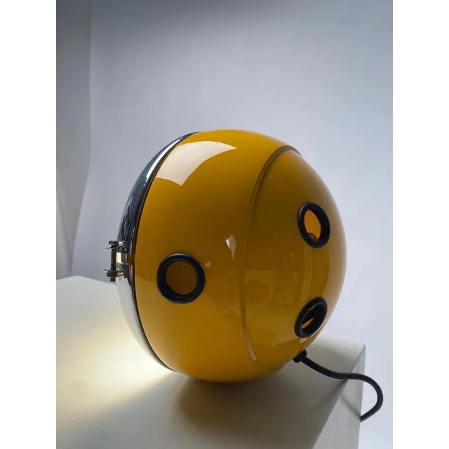 1960s Bowling Table Lamp by Leonardi & Stagi for Lumeform, Italy, 1960s For Sale - Image 5 of 9