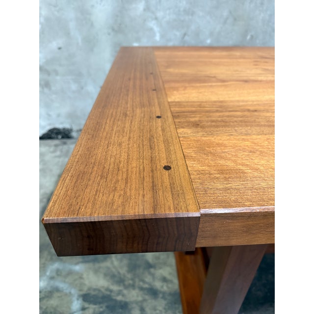 Uhuru Design High-Top Table in Walnut — Commissioned for George Clooney, 2010, Brooklyn Ny For Sale - Image 9 of 13