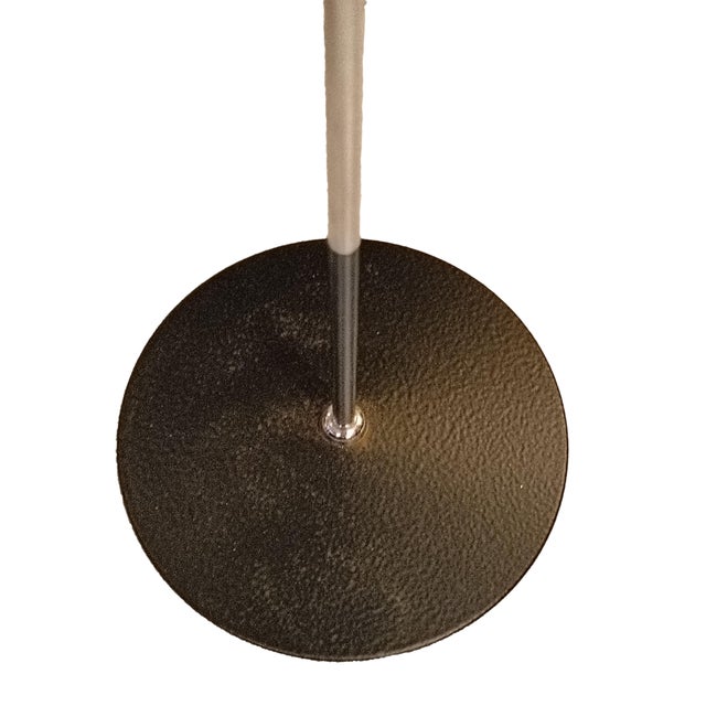 Azucena Monachella Chromed Floor Lamp by Luigi Caccia Dominioni for Azucena, Italy, 1990s For Sale - Image 4 of 8