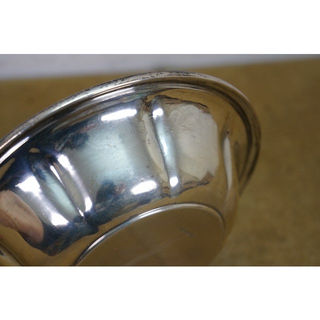 Late 20th Century International Sterling Silver B27 Persian Compote Bowl Dish 113g 6" For Sale - Image 9 of 12