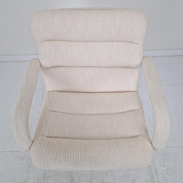 Iconic Geoffrey Harcourt Channel Chair for Artifort, Newly Upholstered, 1970s by Geoffrey Harcourt For Sale - Image 9 of 13