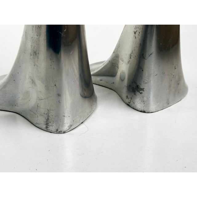Sculptural Model Turner Candlesticks by Xavier Lust for Driade Kosmo, Italy, 2000s, Set of 2 For Sale - Image 10 of 15
