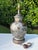 Mid 20th Century Vintage Brutalist Animal Relief Folk Art Table Lamp For Sale - Image 5 of 9