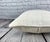 20 x 20 Hemp Pillow Turkish Cushion Natural Grayish White Pillow Cushion Cover For Sale - Image 4 of 4