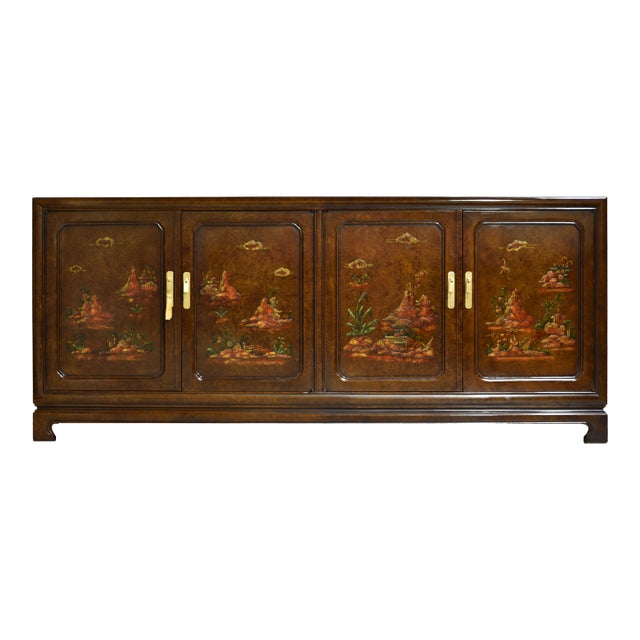 Mid Century Chinoiserie Sideboard by John Widdicomb For Sale