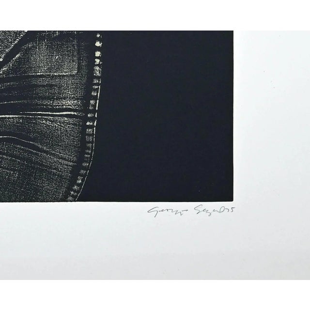 Girl in bright red shirt is an original Contemporary artwork realized by George Segal (November 26, 1924 – June 9, 2000)...