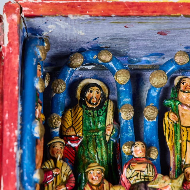 Peruvian Retablo from the Evelyn Ackerman Estate For Sale - Image 4 of 12