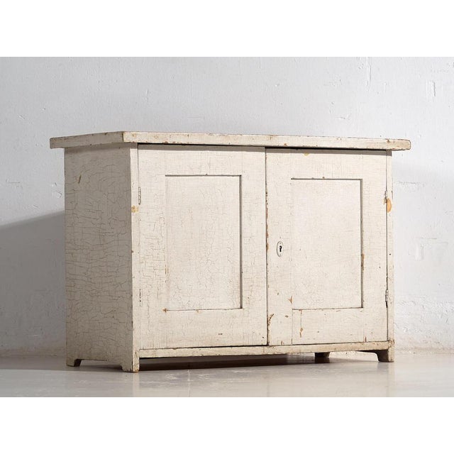 Antique small white cabinet (c.1900) Dimensions: Width: 91 cm Depth: 41 cm Height: 61 cm Style: French Provençal Materials...