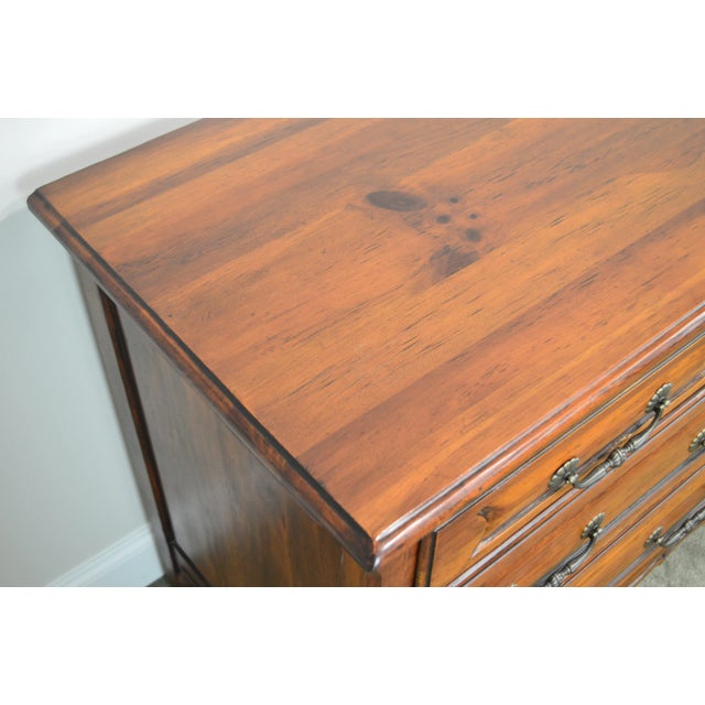 Wood Habersham Plantation Solid Pine French Country Style Dresser For Sale - Image 7 of 13