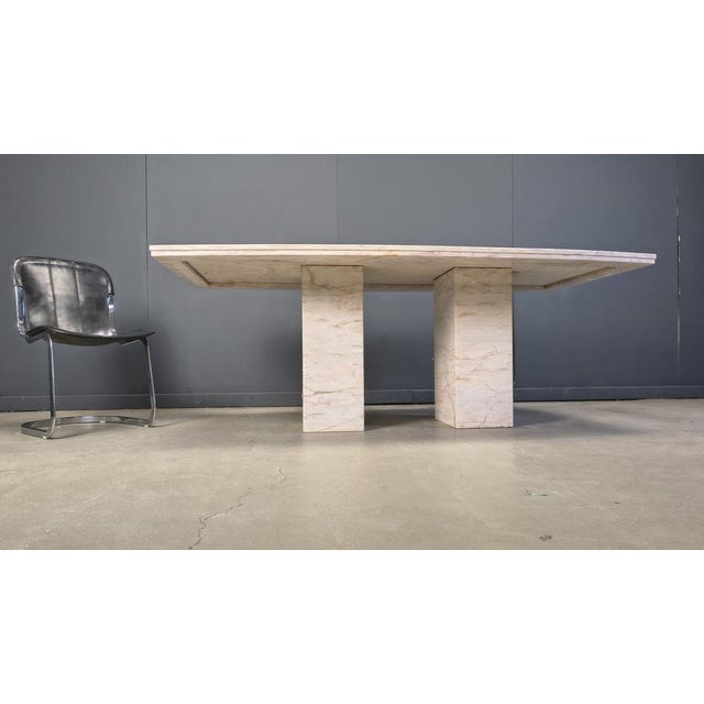 Vintage Marble Dining Table, 1970s For Sale - Image 3 of 14