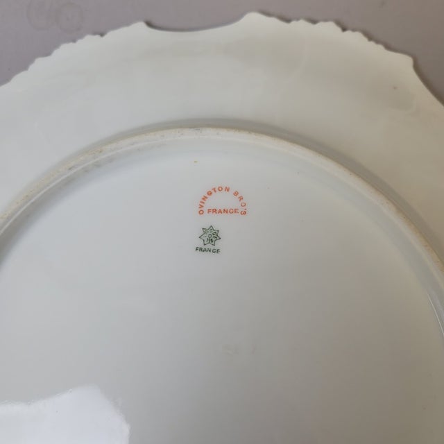 C. 1900 Limoges Hand-Painted Game Bird Cabinet Plates - Set of 6 For Sale - Image 9 of 11