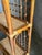 Tan 1980s Bamboo and Cane Etagere Shelf For Sale - Image 8 of 11