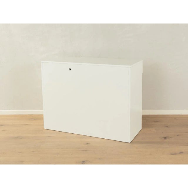 Wood Vintage White Desk, 1970s For Sale - Image 7 of 10