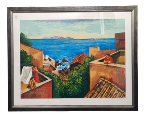Coppiri, House by the Sea, Framed