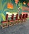 Wood Spanish Revival Leather Dining Chairs - 6 For Sale - Image 7 of 13