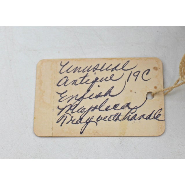 19th Century Circa 1880 English Majolica Begonia Leaf Serving Tray For Sale - Image 5 of 6