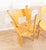 E66 Chairs attributed to Alvar Aalto for Artek, Finland, 1950s, Set of 3 For Sale - Image 6 of 8