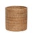 Boho Chic Artifacts Rattan Round Waste Basket For Sale - Image 3 of 3