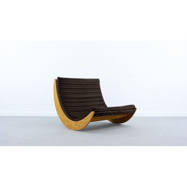 Tandem Relaxer rocking chair/floor swing by Verner Panton. Model "Relaxer 2for2". Manufactured by Rosenthal Studio-Line,...