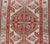 Ivory Antique Hand-Knotted Sarab Runner With Sub-Geometric Design in Red, Blue & Ivory 3'0 X 10'5 For Sale - Image 8 of 13