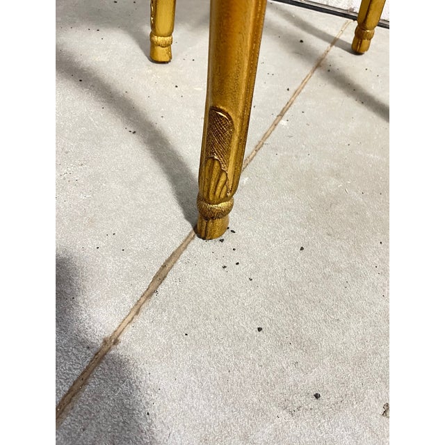 Ej Victor Newport Marble Top Drinks Table For Sale In Buffalo - Image 6 of 8