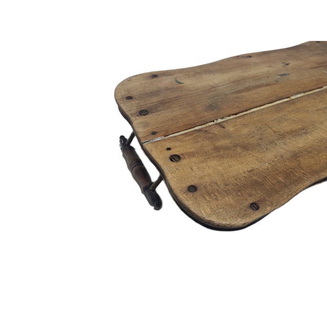 Wood Art Nouveau Tray from Argentor, 1890s For Sale - Image 7 of 9