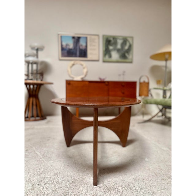 1960s Beautiful Oval Teak “Astro” Coffee Table by Victor Wilkins for GPlan, Attributed Circa 1960s. For Sale - Image 5 of 11
