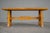 Biedermeier Style Bench in Beech Wood, Early 20th Century For Sale - Image 13 of 14