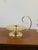 Metal Vintage Baldwin Brass Swirl-Handle Chamberstick Taper Candle Holder For Sale - Image 7 of 10