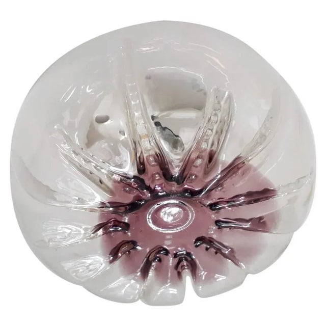 Mid 20th Century Amethyst Murano Sconce For Sale - Image 9 of 9