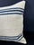 Contemporary Turkish Hemp Pillow Cushion Natural Beige Blue Cushion Cover 20"x20" For Sale - Image 3 of 4