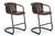 Brown Regina Andrew Axl Leather Counter Stool, Distressed Whiskey - Set of 2 For Sale - Image 8 of 8
