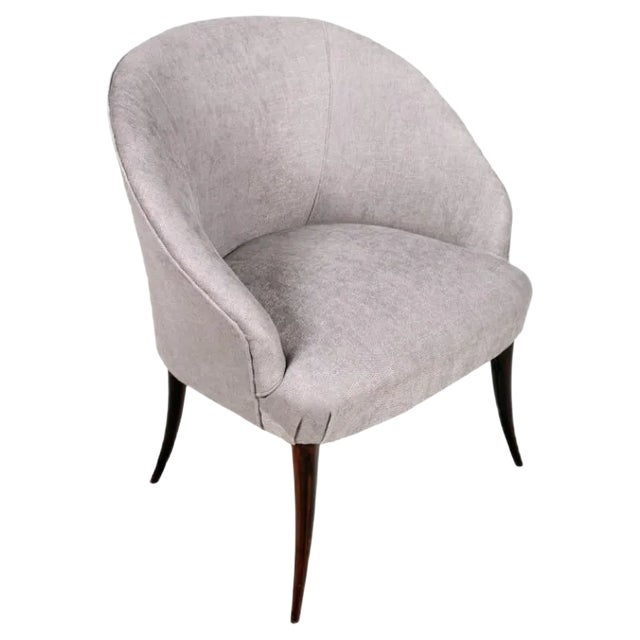 Vintage Italian Lounge Chair, 1930s For Sale