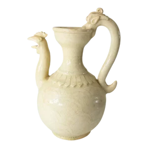 20th Century Decorative Chinese Tang Song Style Chinese Chinoiserie Ewer