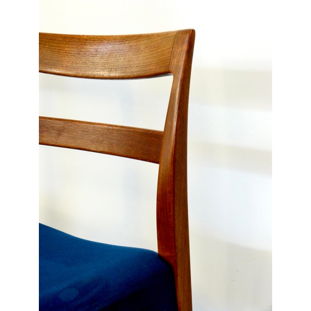 Nils Jonsson Mid-Century Modern Swedish Teak Dining Chairs by Nils Jonsson for Troeds, 1960s, Set of 4 For Sale - Image 4 of 10