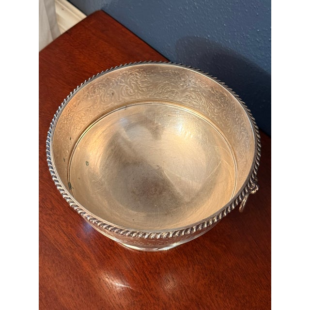 Ellis-Barker 1934 Silverplate Trophy Bowl - Seigniory Club Quebec Oriole Stables Equestrian Trophy - Chateau Montebello Canadian Heritage For Sale - Image 11 of 14